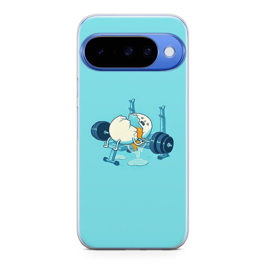 Egg Accident Workout Google Pixel 10 Case