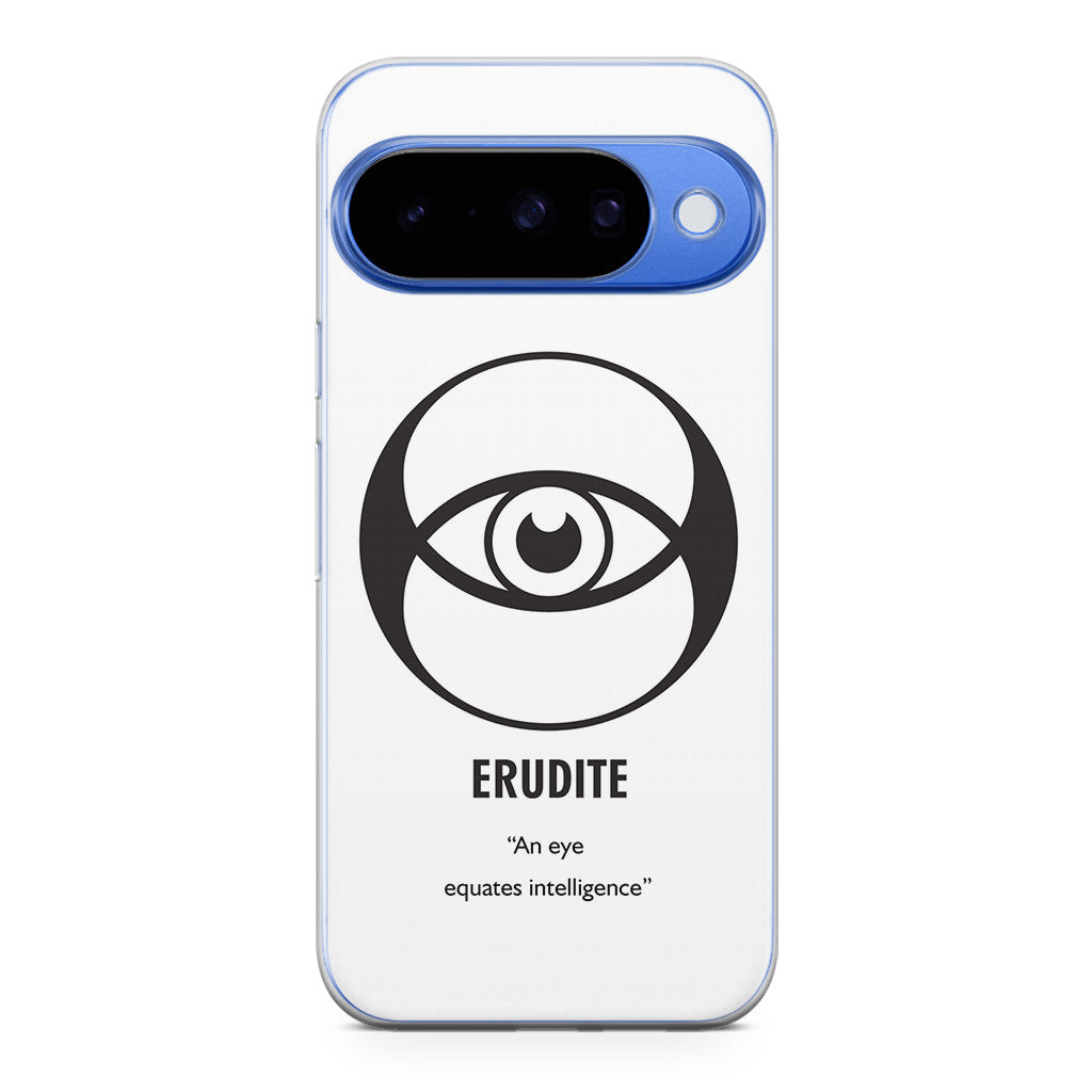 Erudite Divergent Faction Google Pixel 10 Case