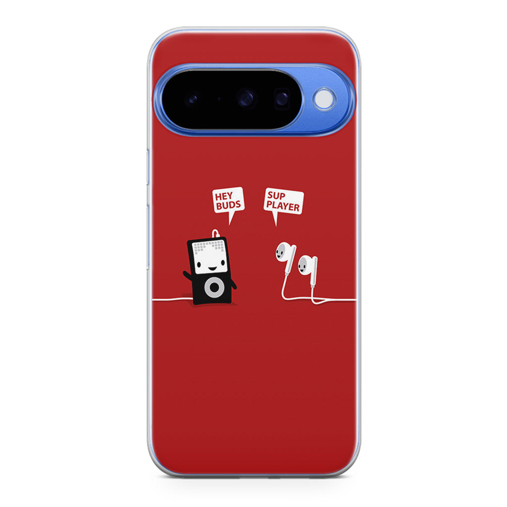 Funny Music Headphones Player Buds Google Pixel 10 Case
