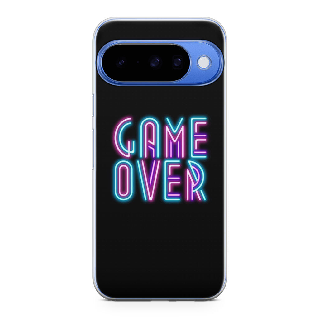 Game Over Neon Google Pixel 10 Case