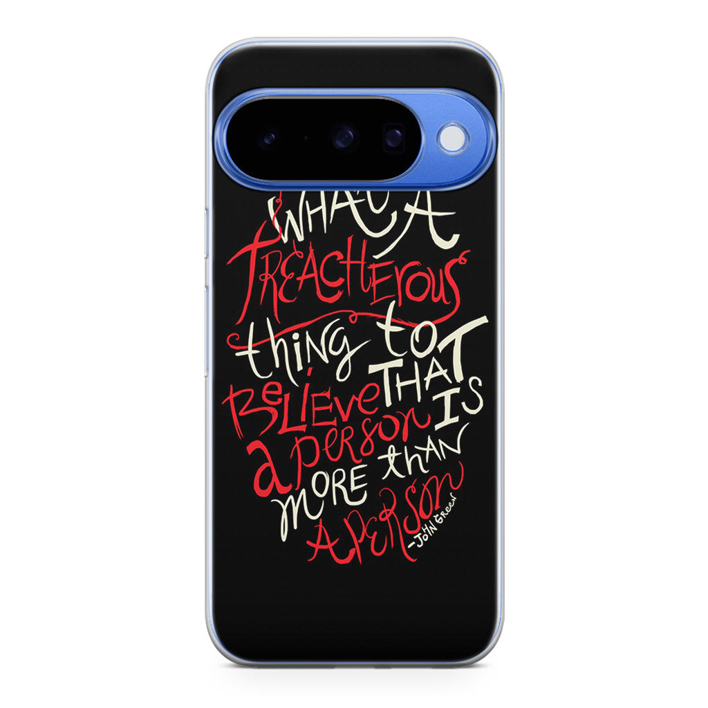 John Green Quotes More Than A Person Google Pixel 10 Case