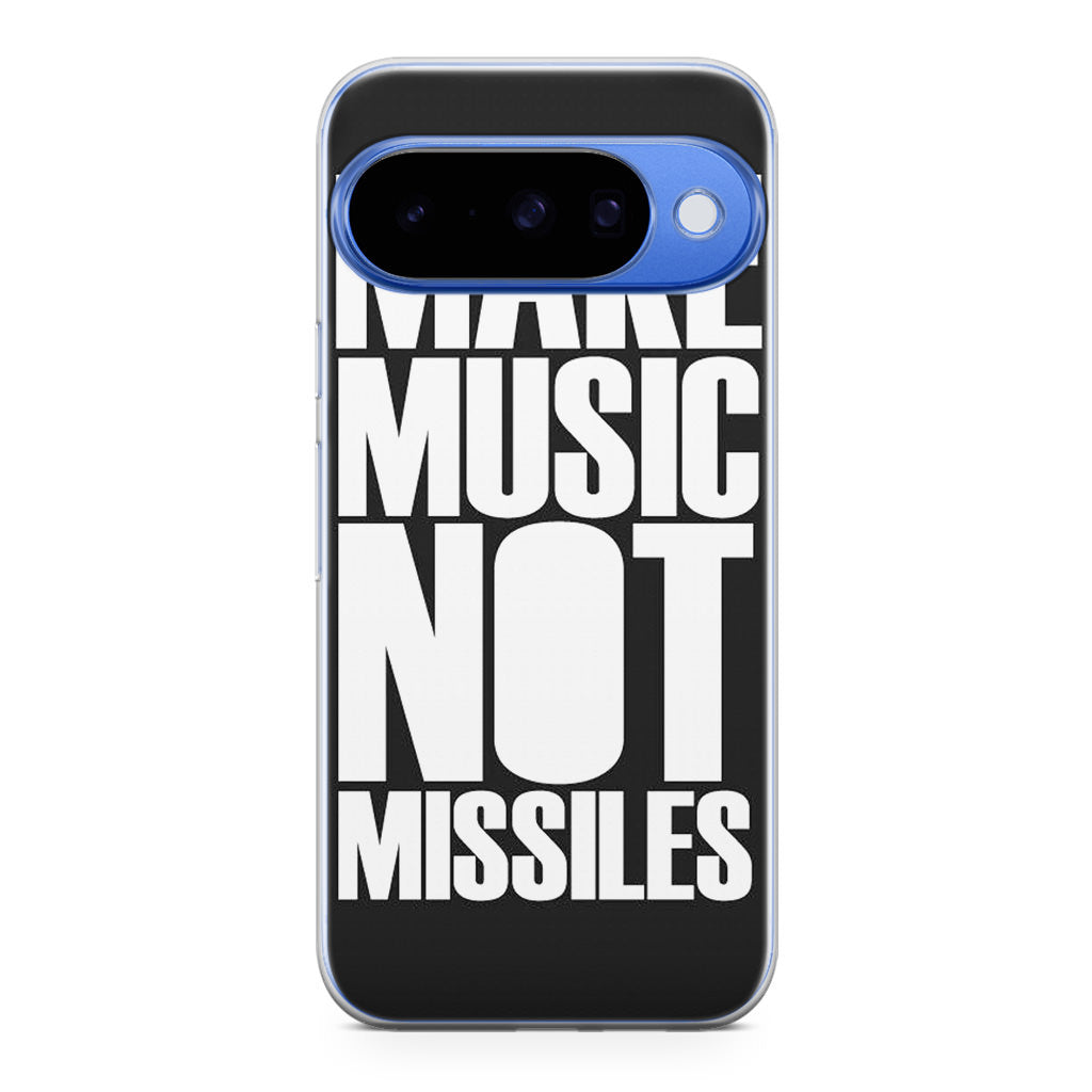 Make Music Not Missiles Google Pixel 10 Case