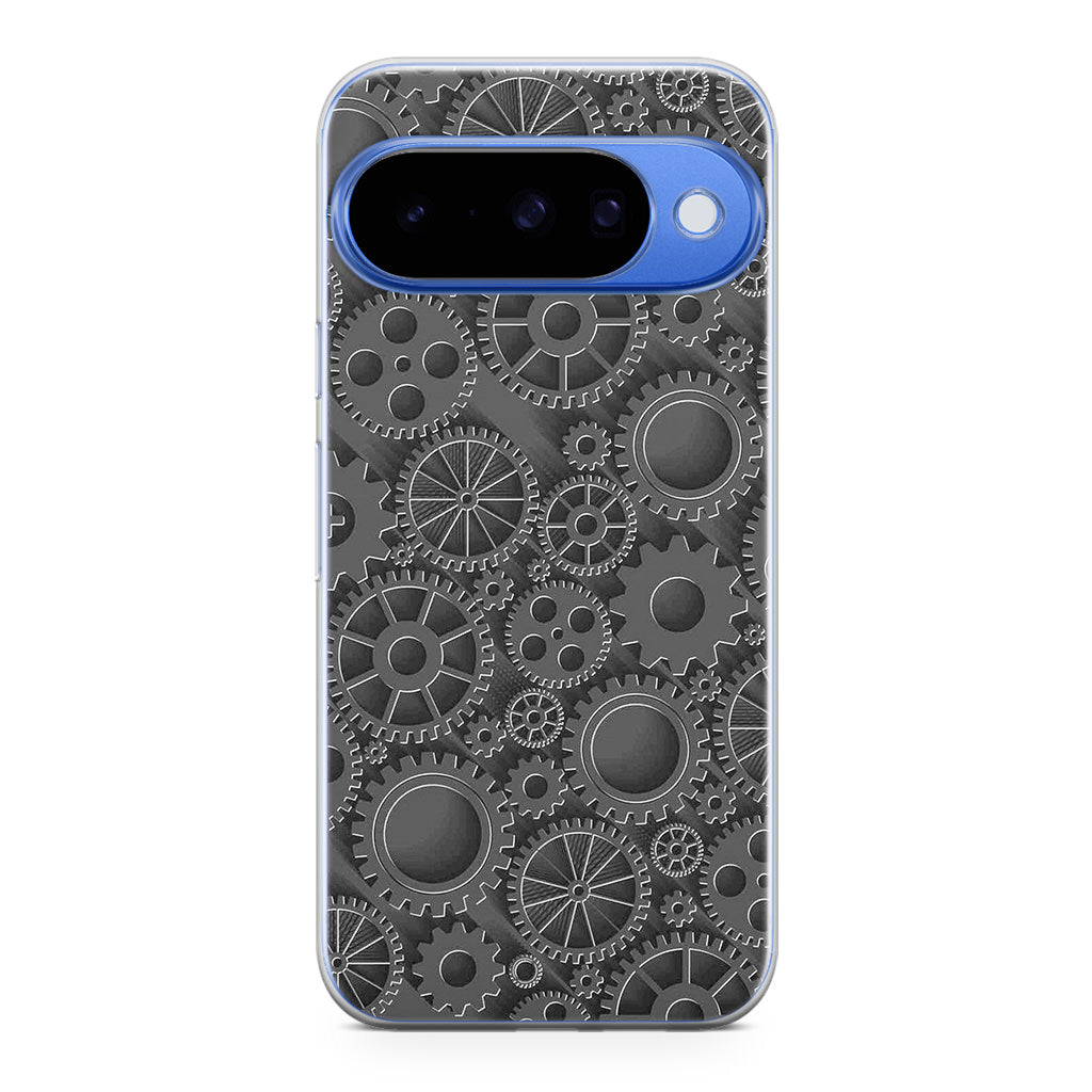 Mechanical Gears Google Pixel 10 Case