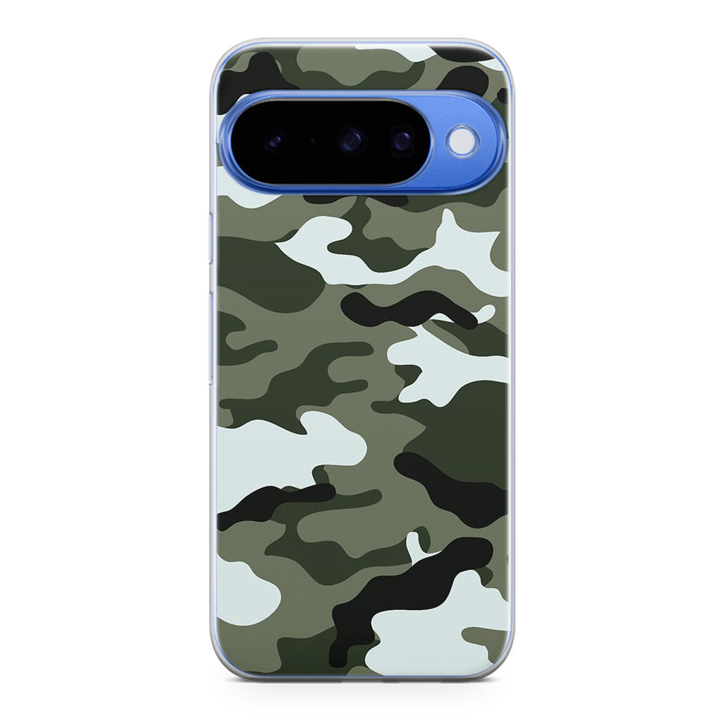 Military Green Camo Google Pixel 10 Case