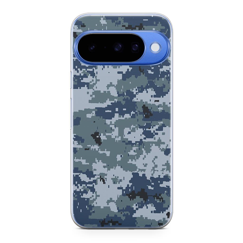 Navy Camo Google Pixel 10 Case