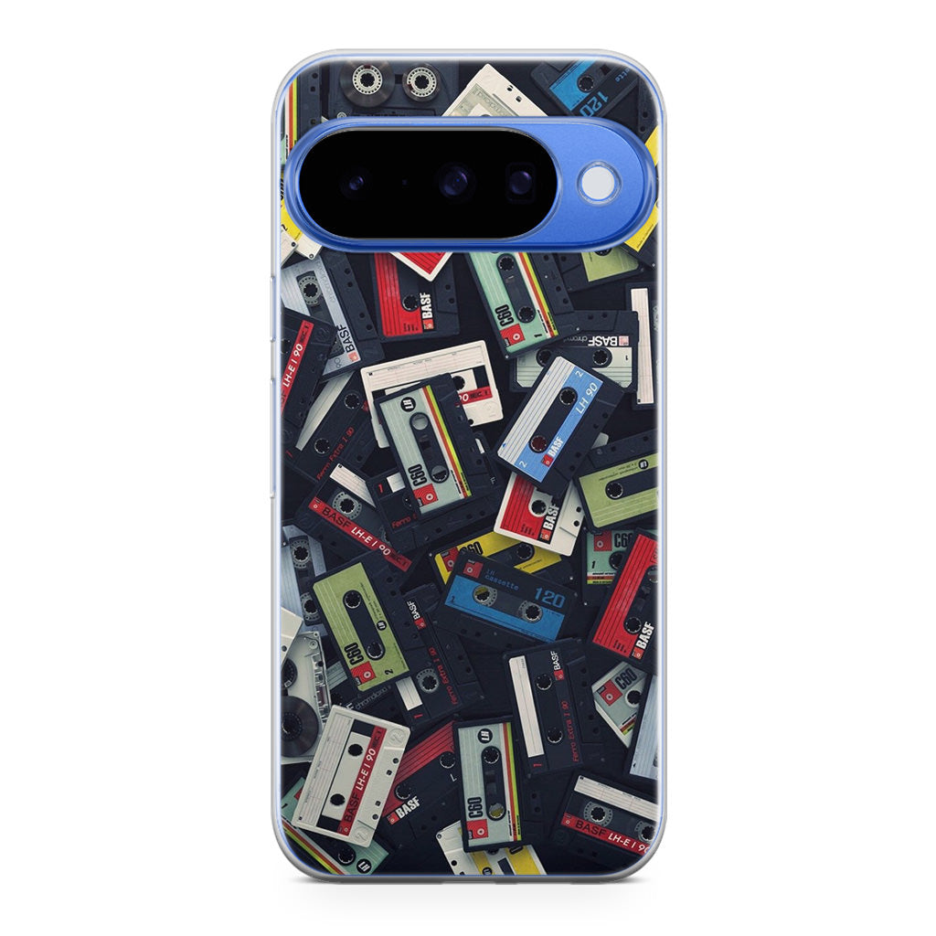 Old Vintage Cassettes Google Pixel 10 Case