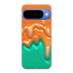 Orange Paint Dripping Google Pixel 10 Case