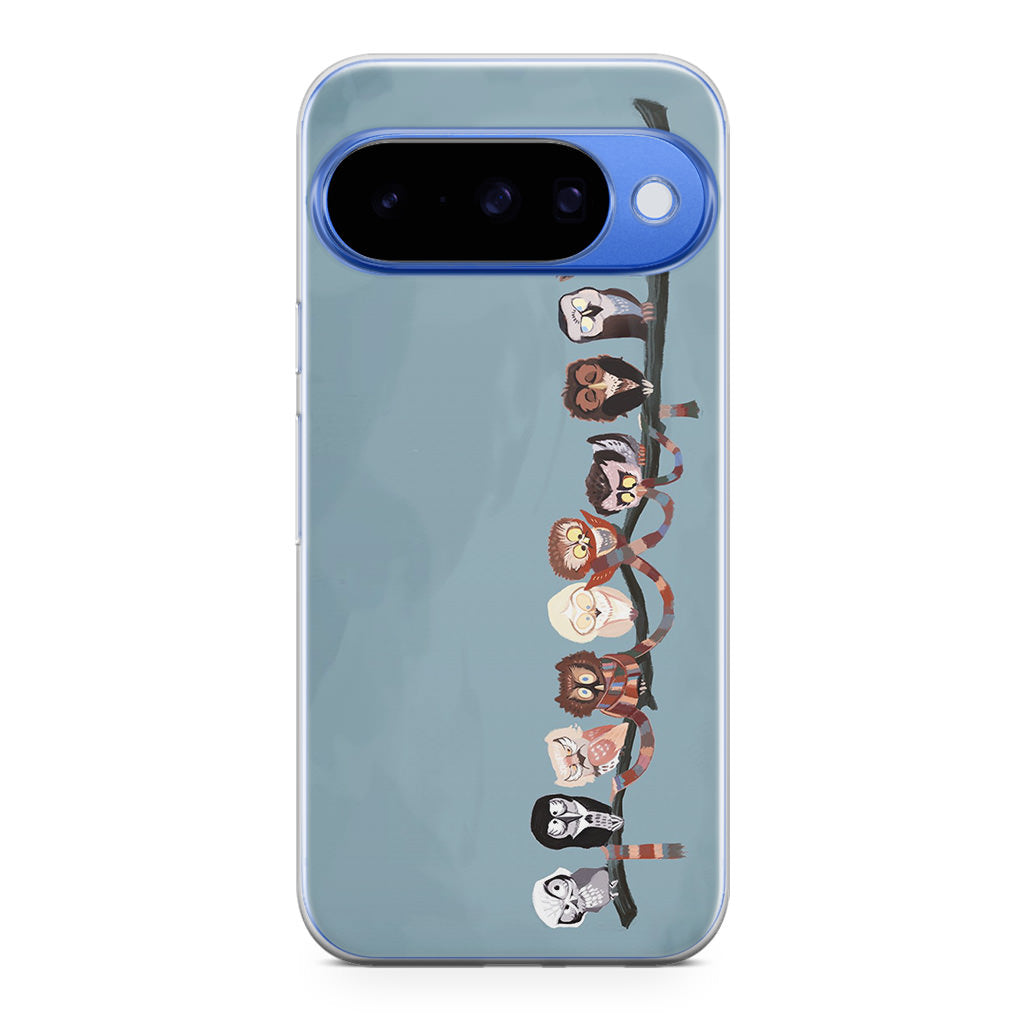 Owls on The Branch Google Pixel 10 Case