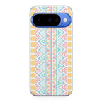 Peach Aztec Pattern Google Pixel 10 Case
