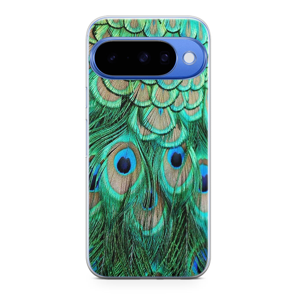 Peacock Feather Google Pixel 10 Case