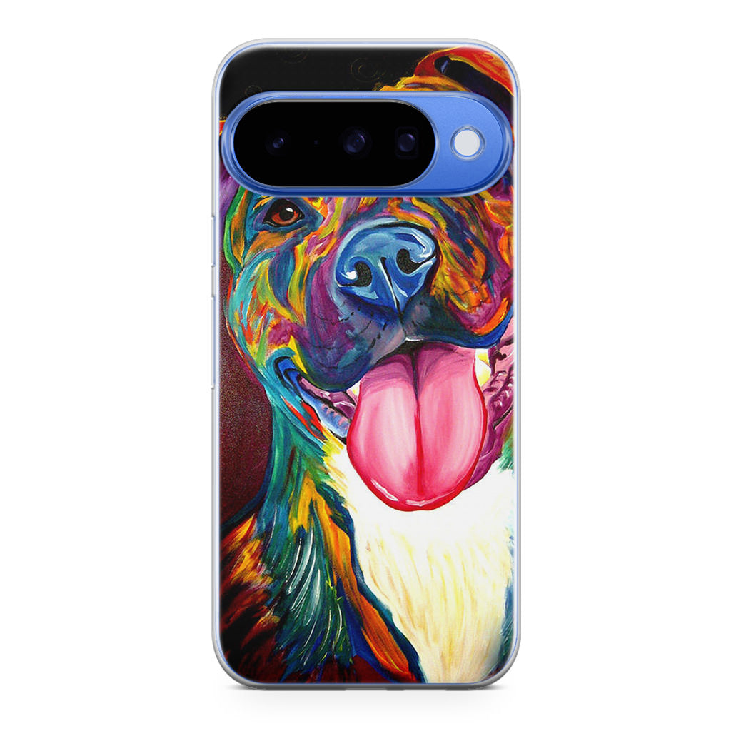Pitbull Painting Art Google Pixel 10 Case