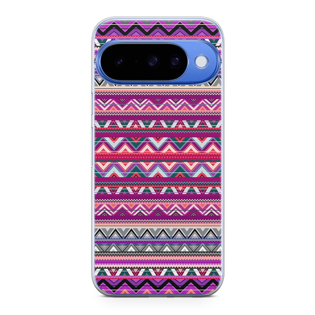 Purple Aztec Art Google Pixel 10 Case