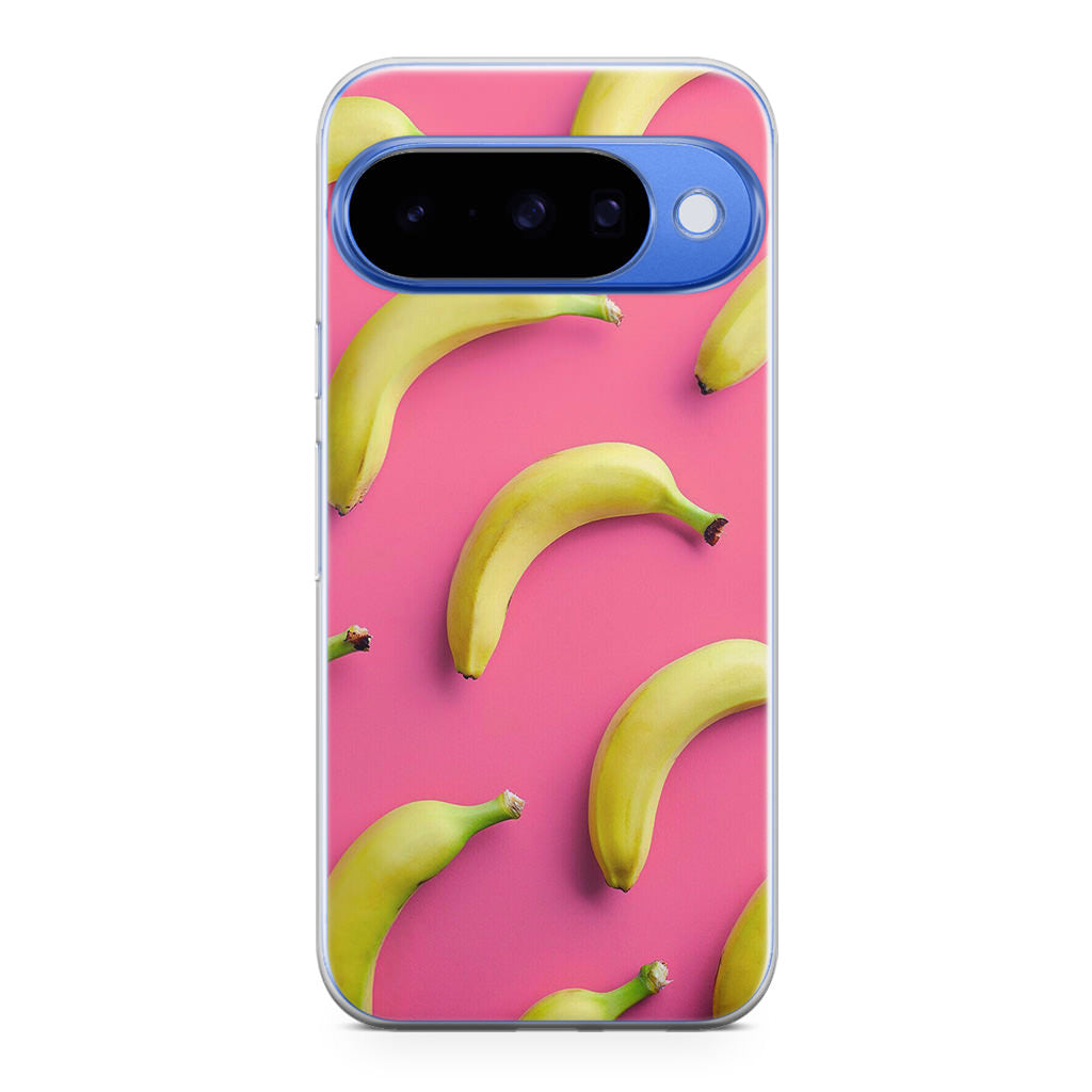 Real Bananas Fruit Pattern Google Pixel 10 Case