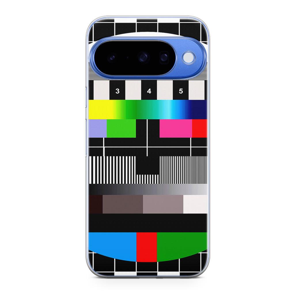 Scheme Pause TV Colorful Mesh Google Pixel 10 Case