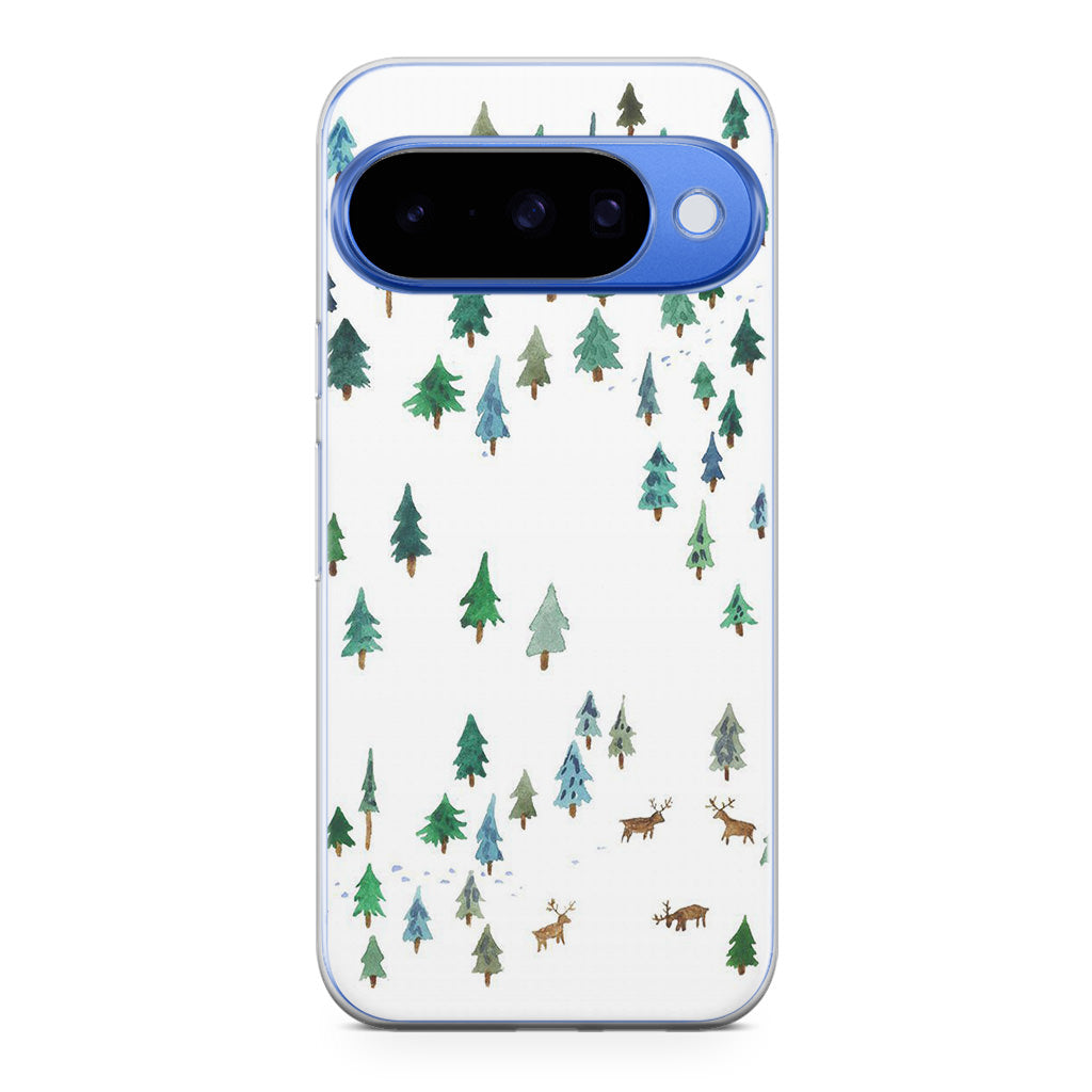 Snow Everywhere Google Pixel 10 Case