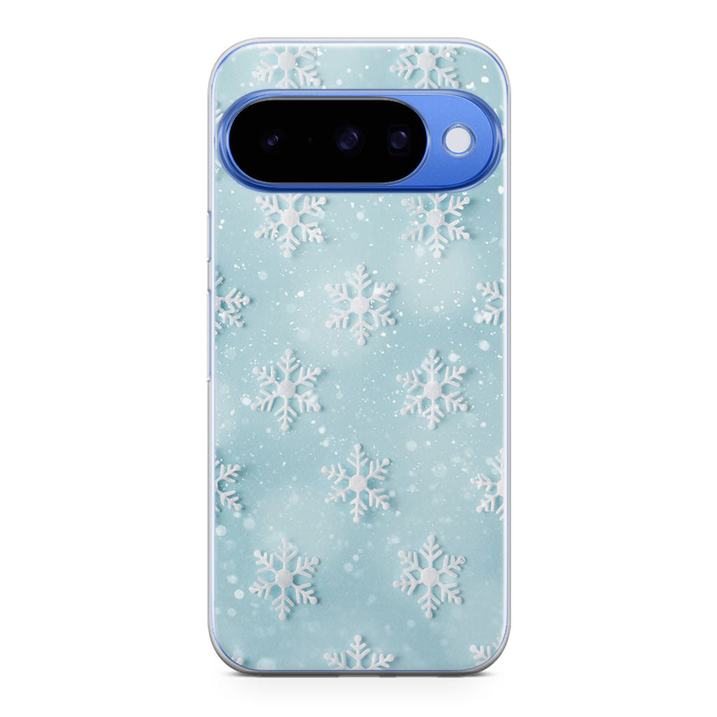 Snowflakes Pattern Google Pixel 10 Case