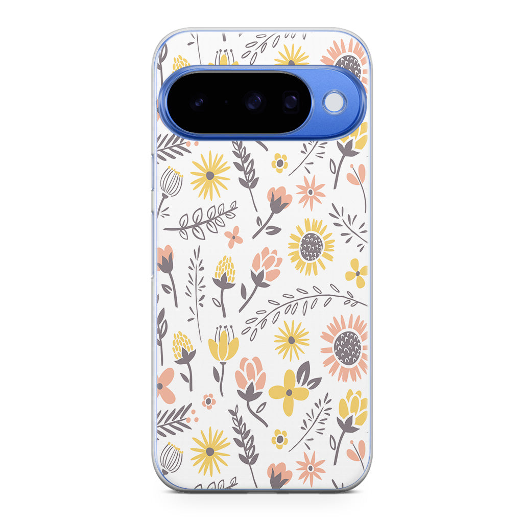 Spring Things Pattern Google Pixel 10 Case