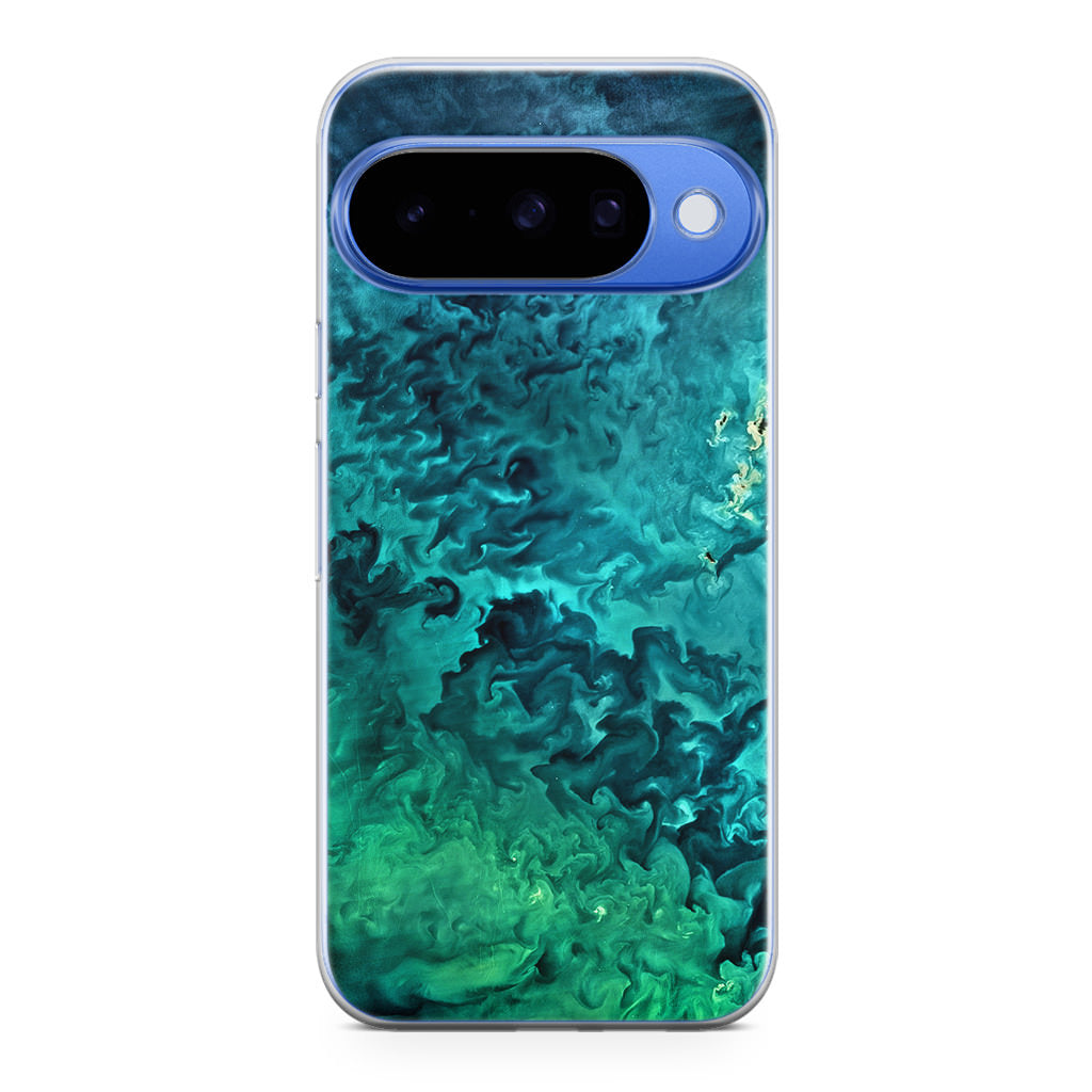 Swirls In The Yellow Sea Google Pixel 10 Case