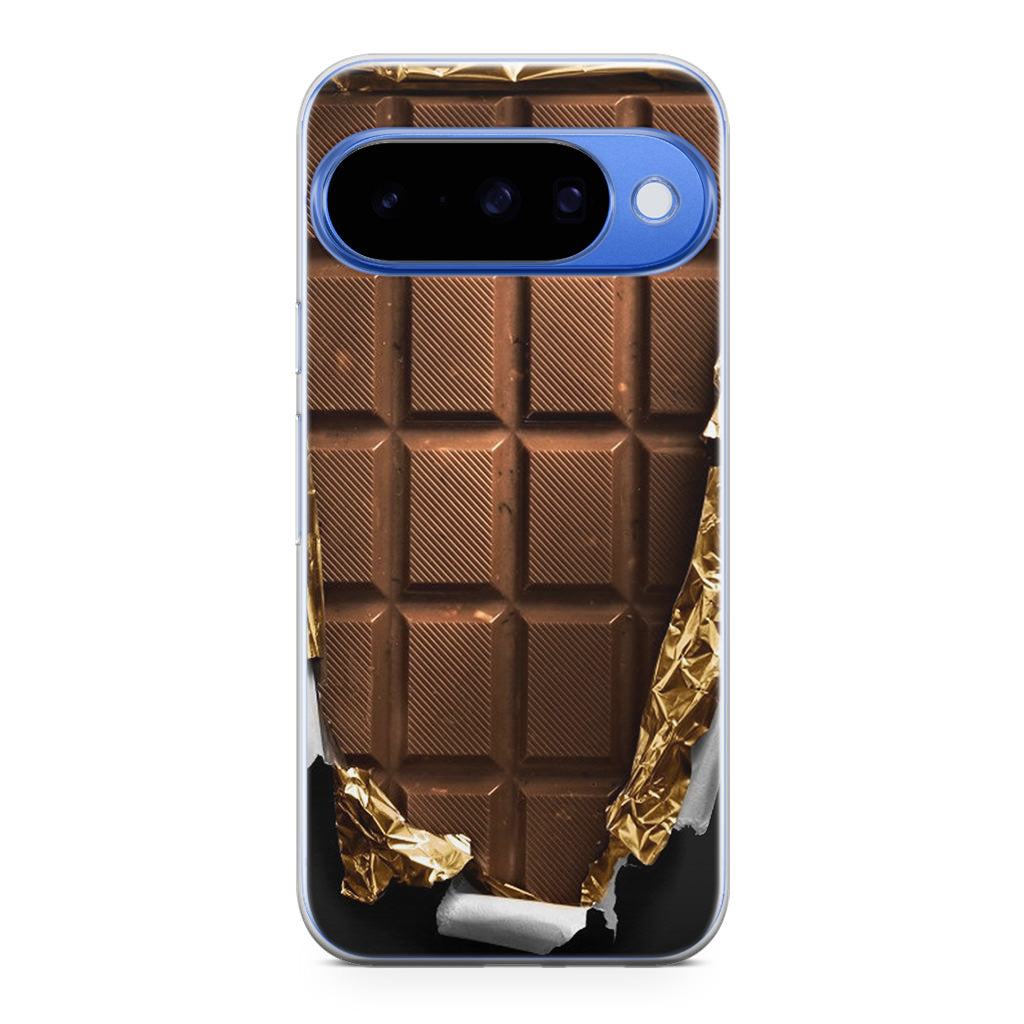 Unwrapped Chocolate Bar Google Pixel 10 Case