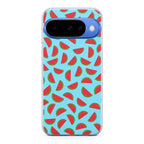 Watermelon Fruit Pattern Blue Google Pixel 10 Case