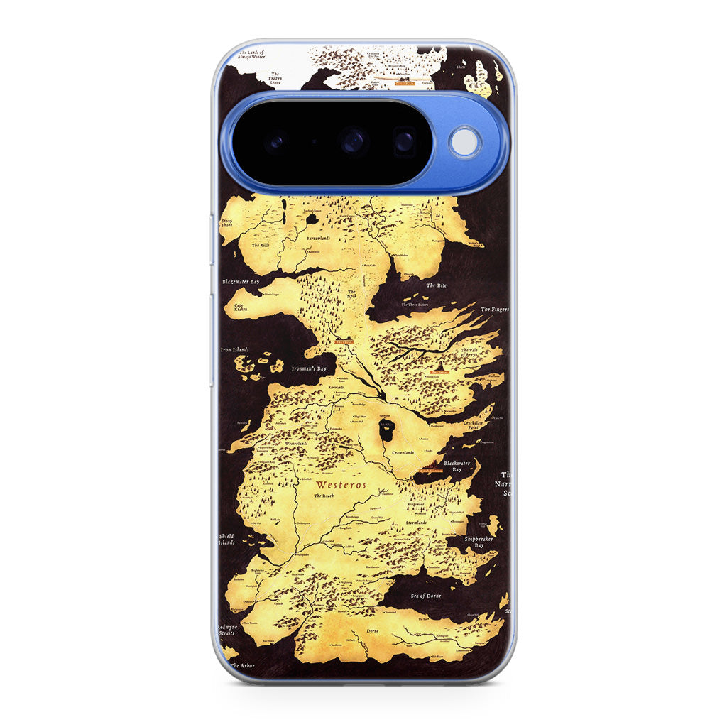 Westeros Map Google Pixel 10 Case