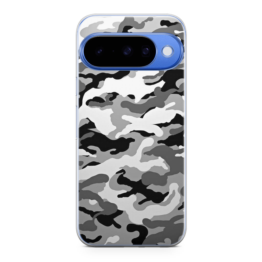 Winter Army Camo Google Pixel 10 Case