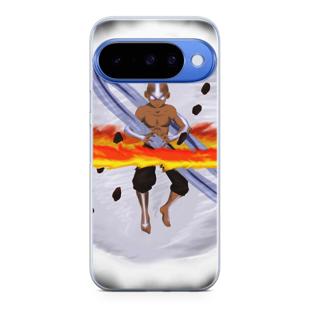 Avatar Aang Controls Four Elements Google Pixel 10 Case