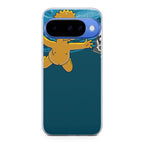 Bart Swimming For Money Google Pixel 10 Case