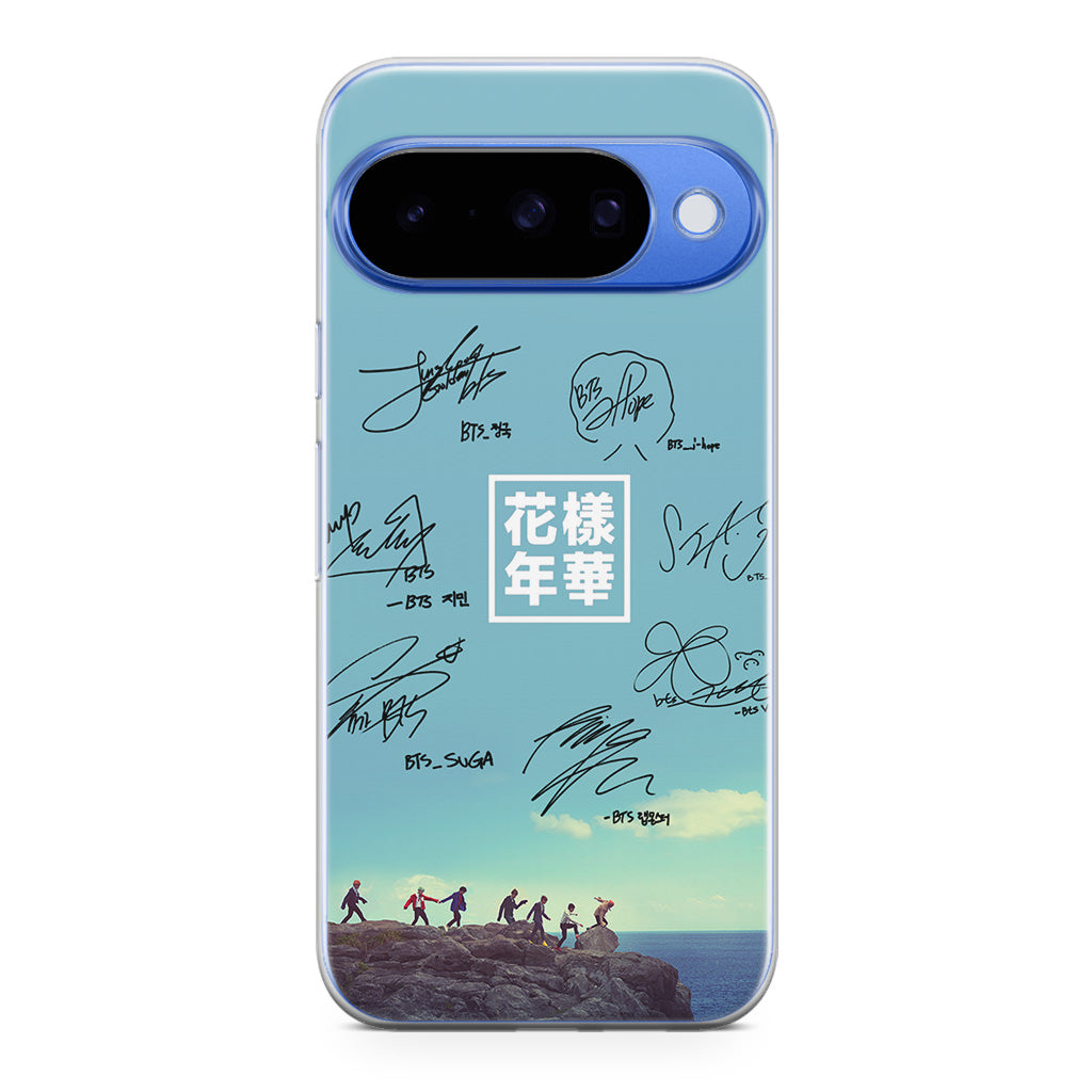 BTS Signature Google Pixel 10 Case
