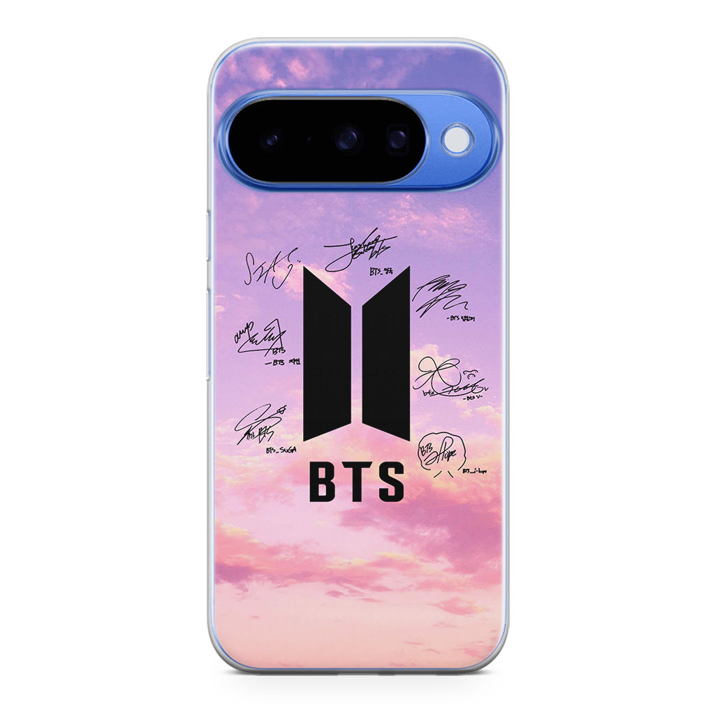 BTS Signature 2 Google Pixel 10 Case