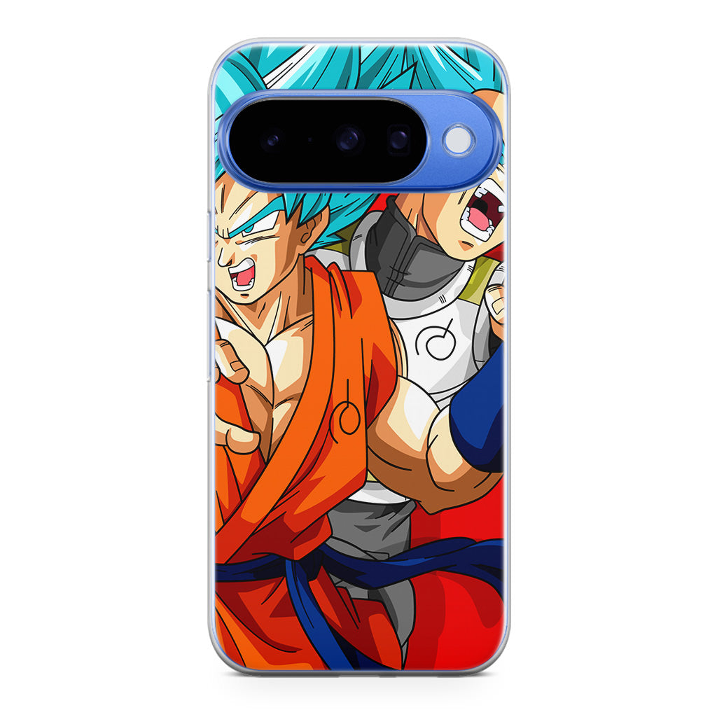 Dragon Ball Super SSGSS Goku And Vegeta Google Pixel 10 Case