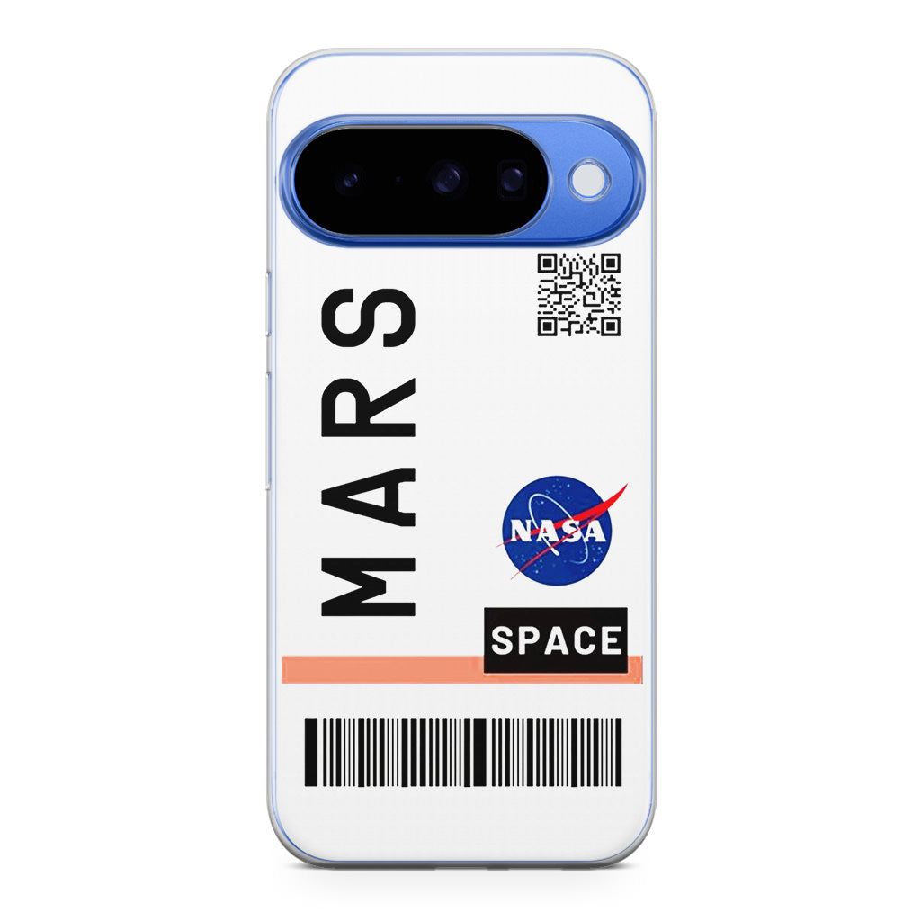 First Class Ticket To Mars Google Pixel 10 Case