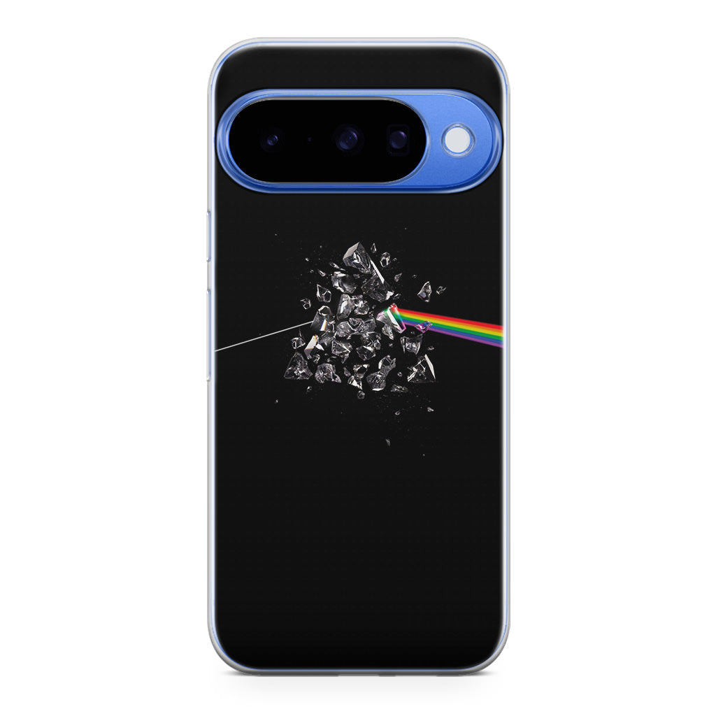 Glass Broken Light Refraction Google Pixel 10 Case