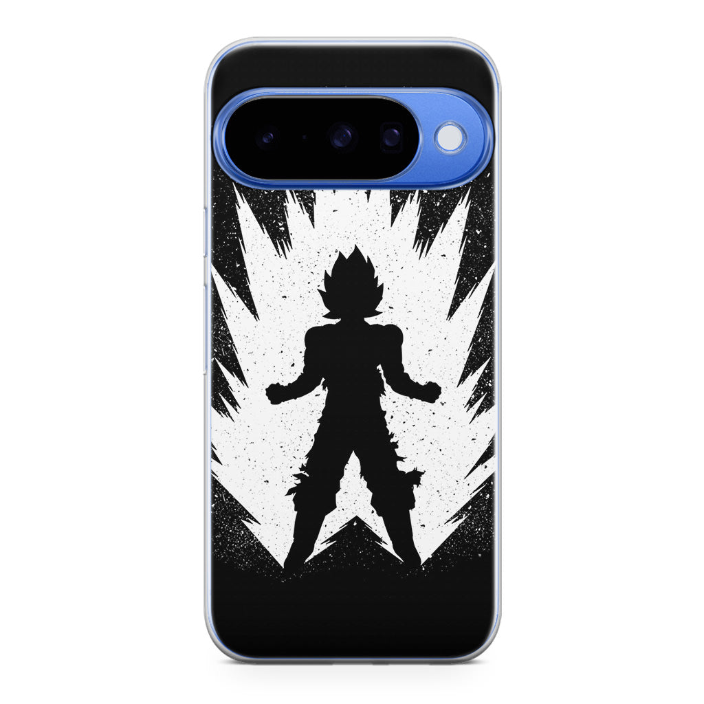 Goku Super Saiyan Black White Google Pixel 10 Case