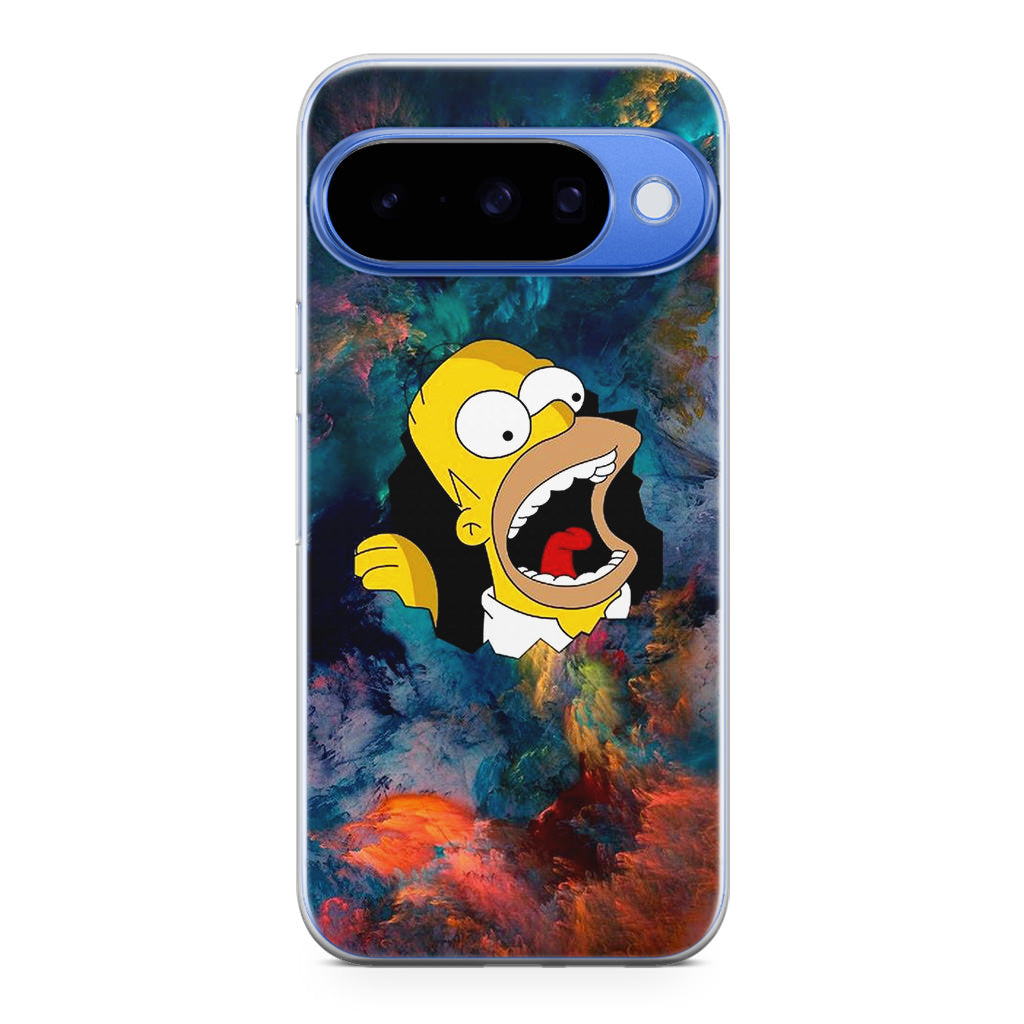 Homer Behind The Black Hole Google Pixel 10 Case