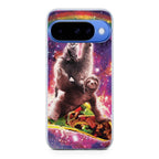 LLama Sloth And Cat Playing Together Google Pixel 10 Case