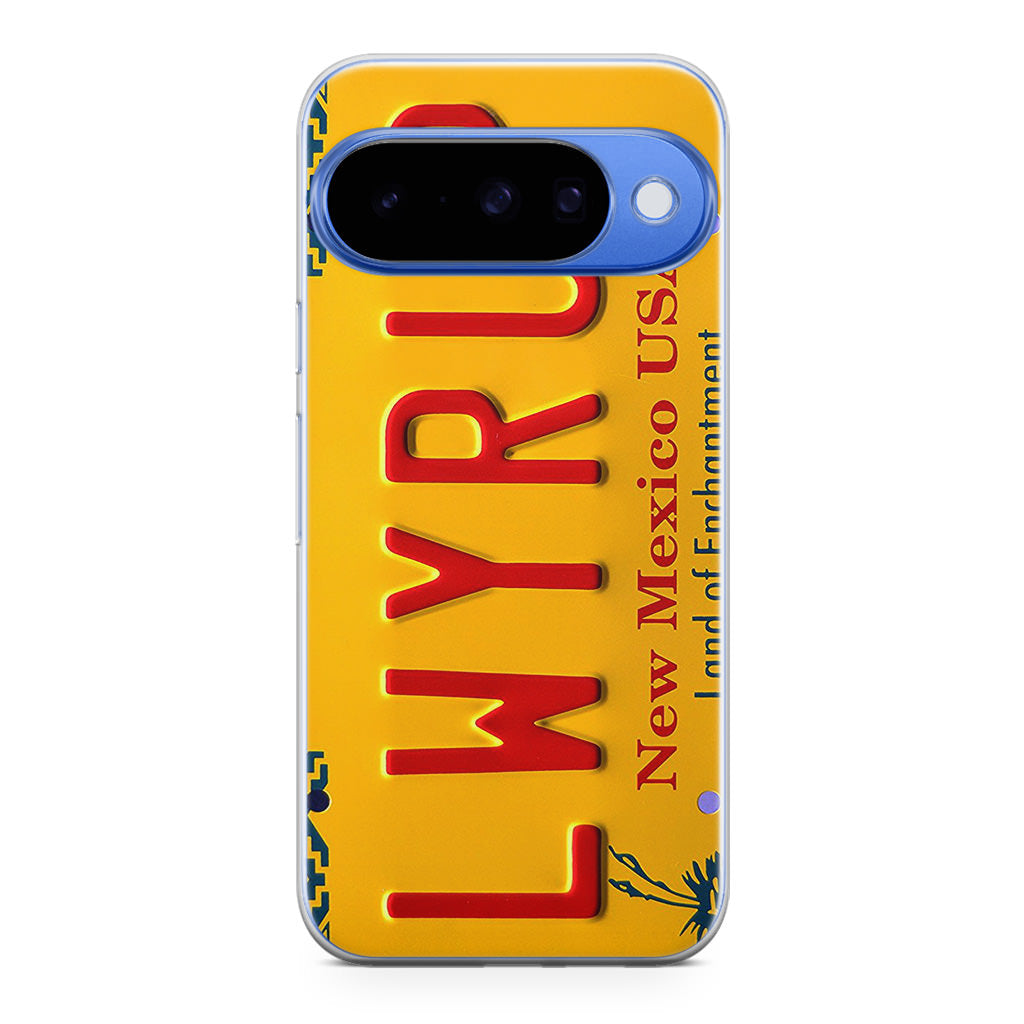 LWYRUP License Plate Google Pixel 10 Case