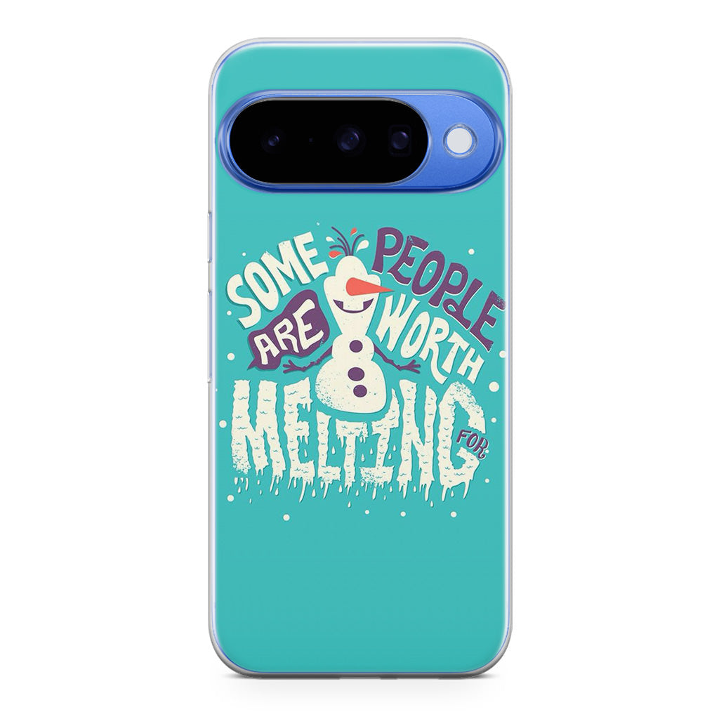 Olaf Frozen Is Melting Google Pixel 10 Case