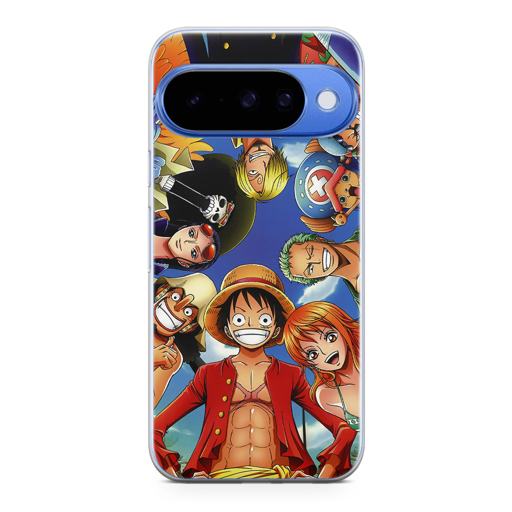 One Piece Luffy Crew Google Pixel 10 Case