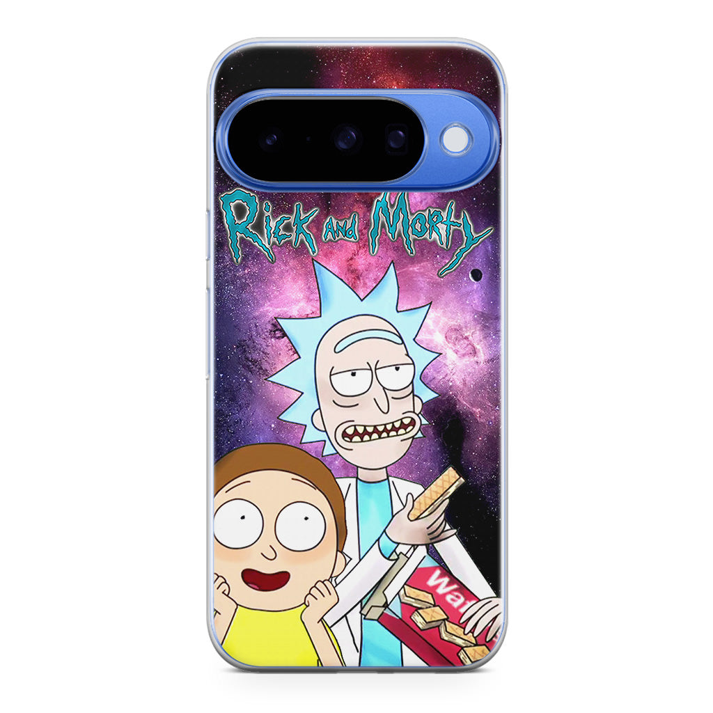 Rick And Morty Nebula Space Google Pixel 10 Case