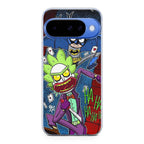 Rick And Morty Bat And Joker Clown Google Pixel 10 Case