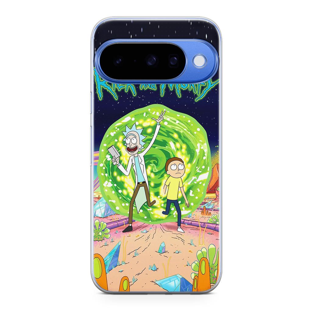 Rick And Morty Portal Gun Google Pixel 10 Case