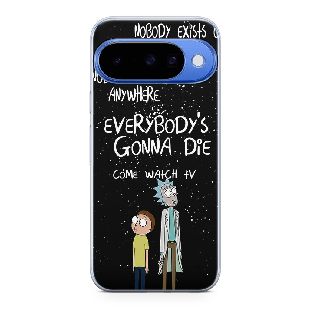 Rick And Morty Quotes Google Pixel 10 Case
