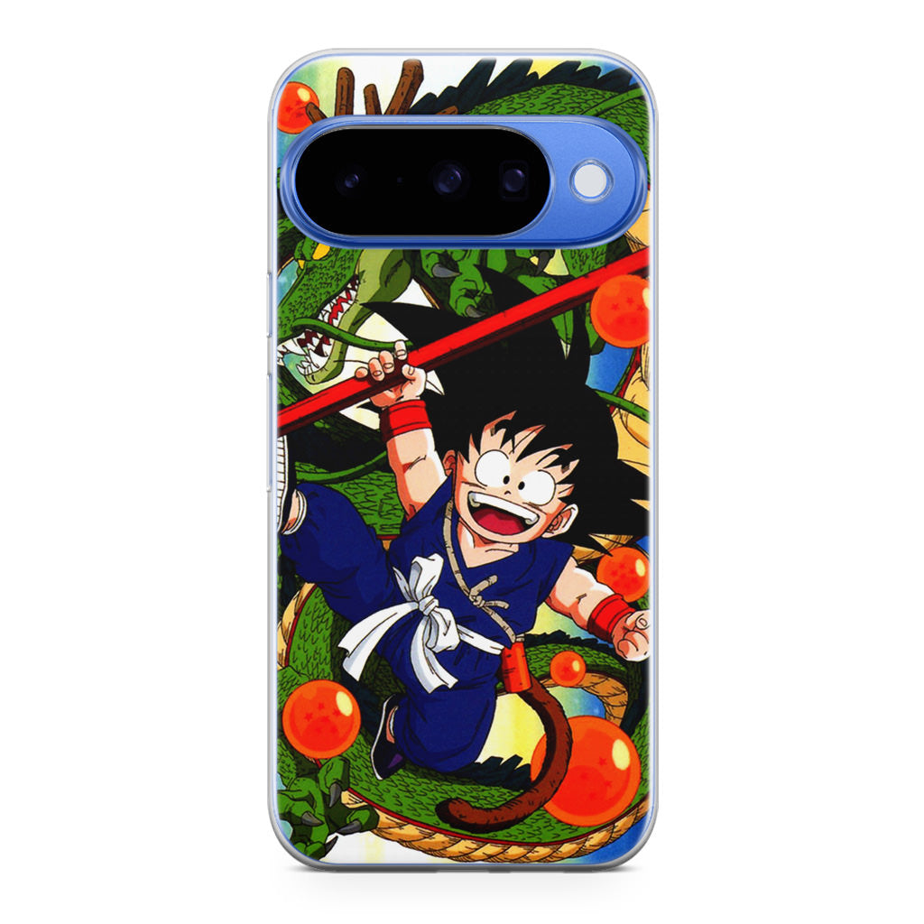 Shenlong And Little Goku Dragon Ball Google Pixel 10 Case