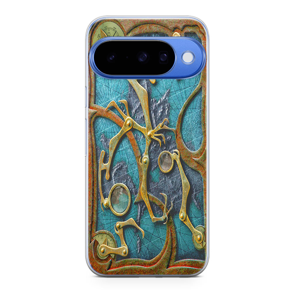 Steampunk Book Cover Google Pixel 10 Case
