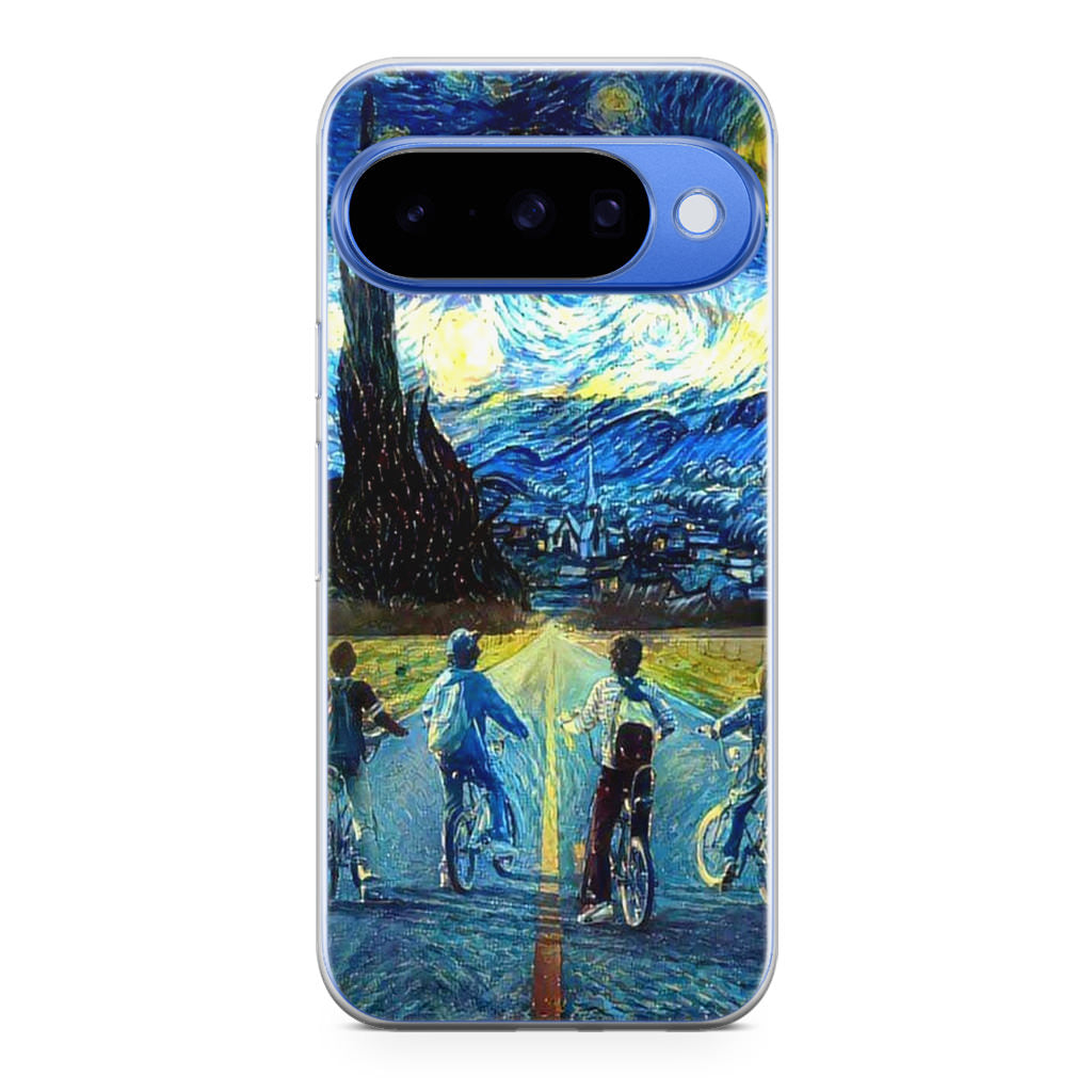 Stranger At Starry Night Google Pixel 10 Case