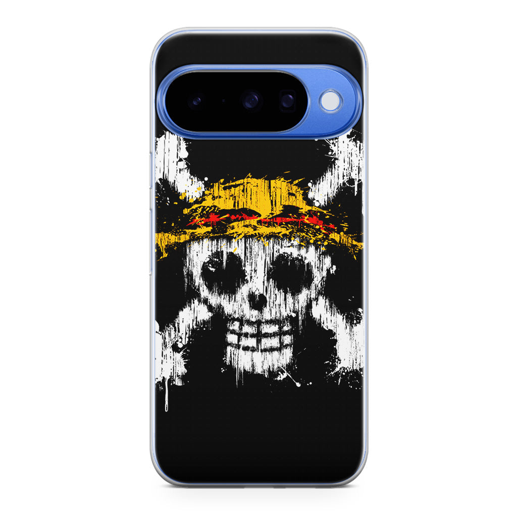 Straw Hat Pirate Logo Paint Google Pixel 10 Case