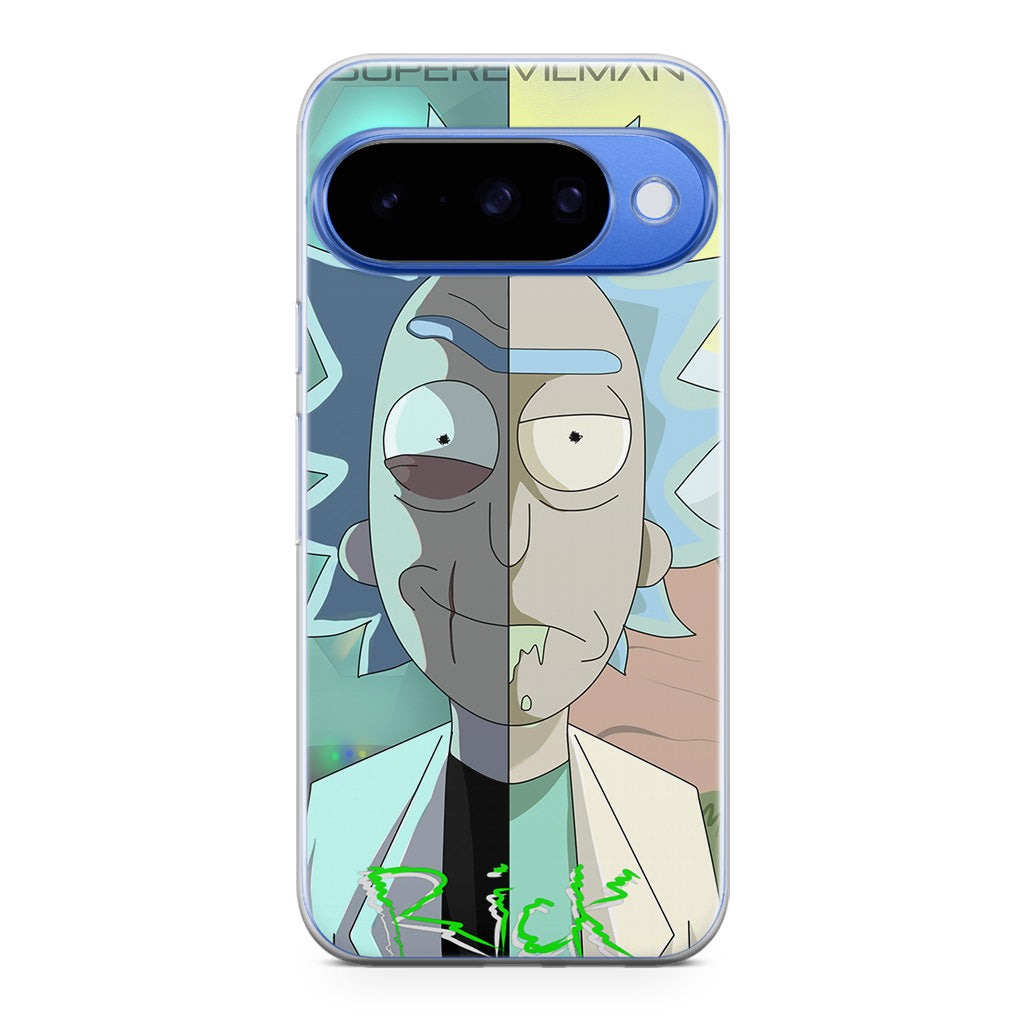Super Evil Man Rick And Rick Google Pixel 10 Case