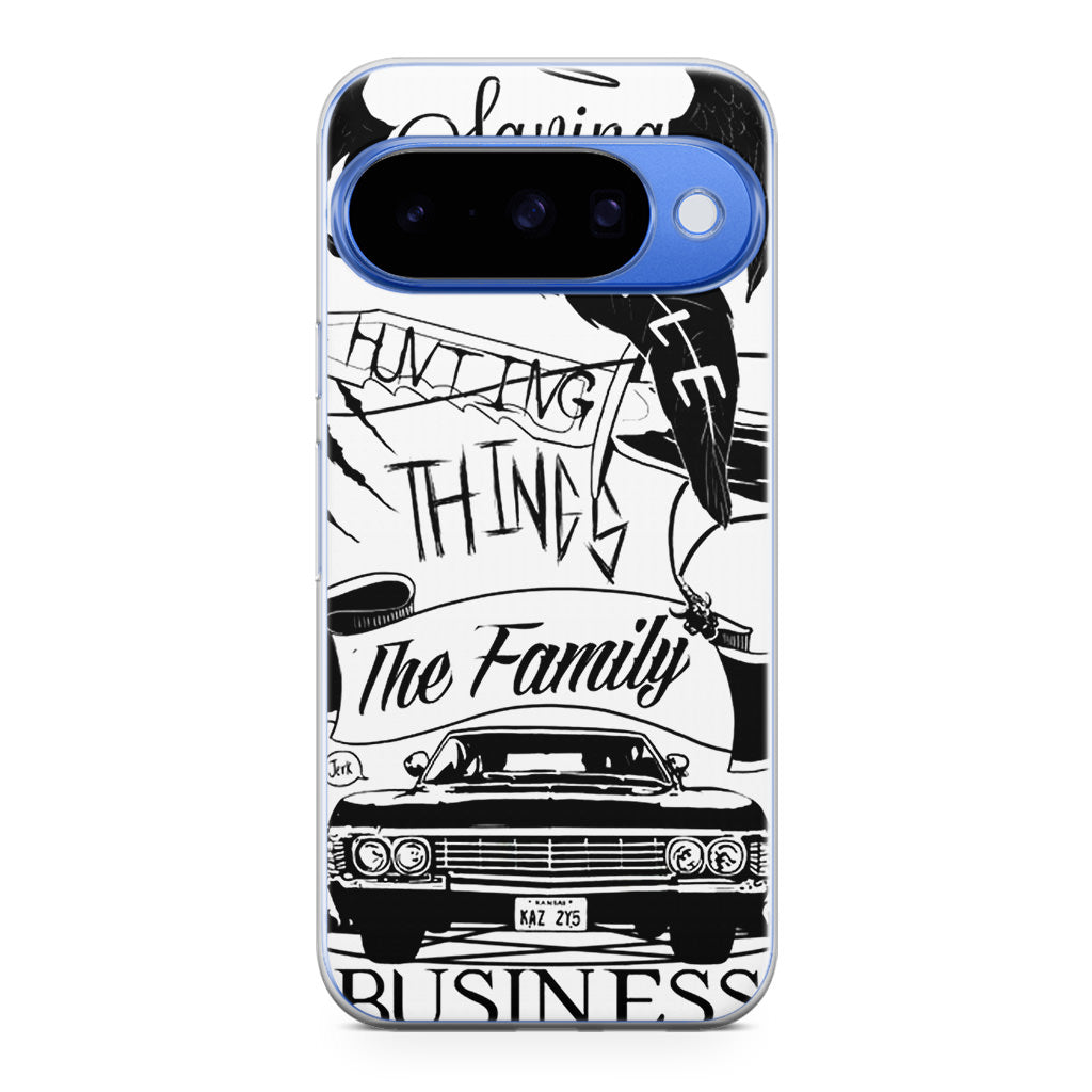 Supernatural Family Business Saving People Google Pixel 10 Case