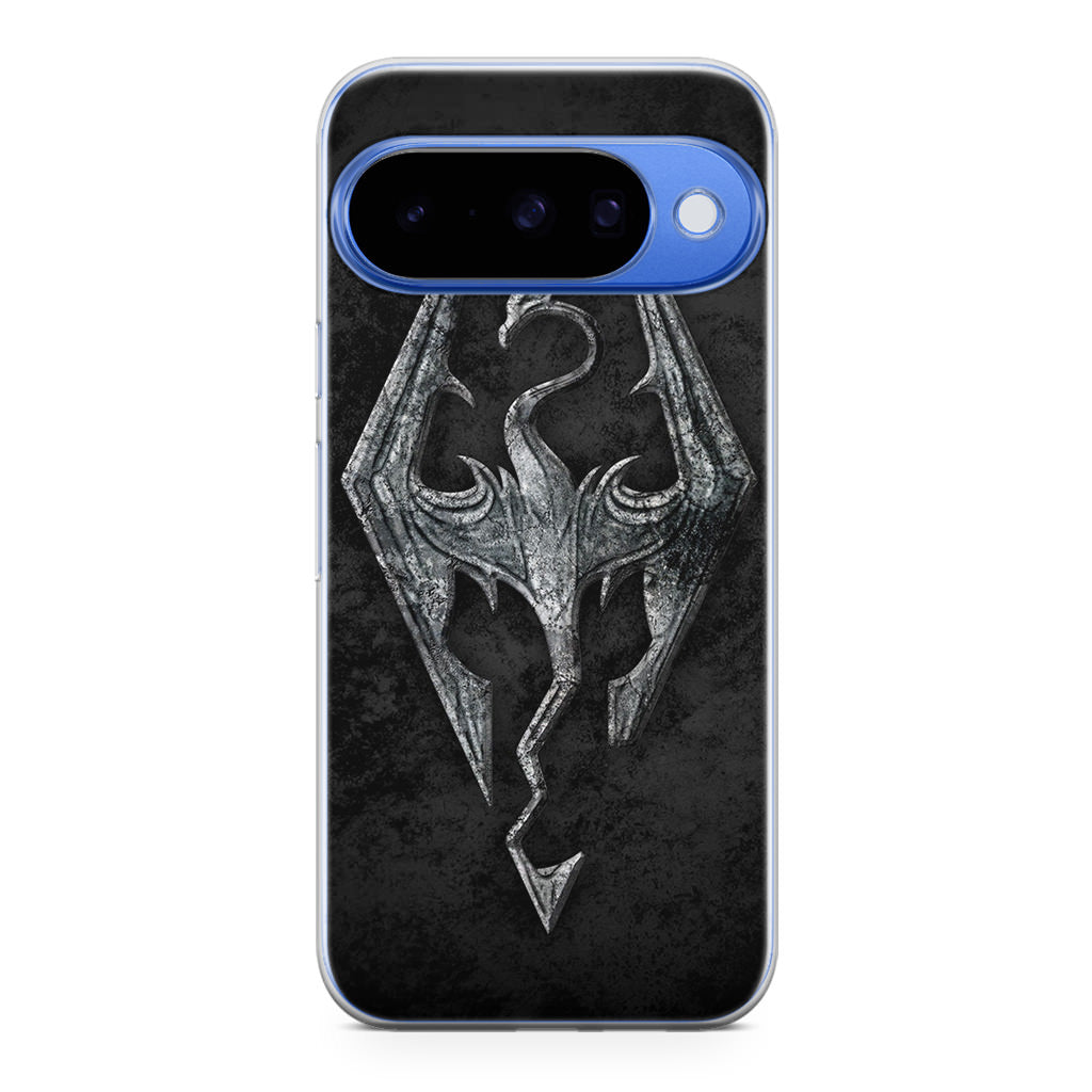 The Elder Scrolls V Skyrim Logo Google Pixel 10 Case